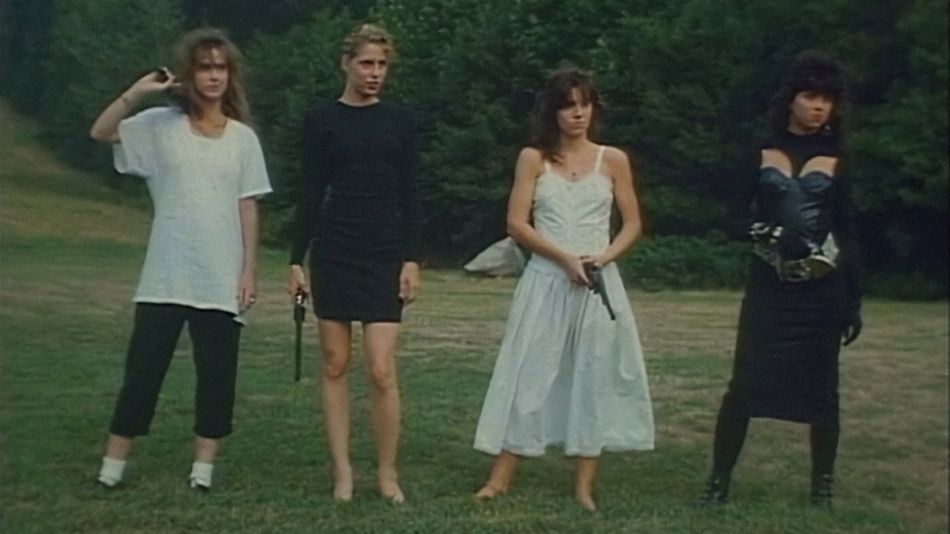 Cemetery High Background