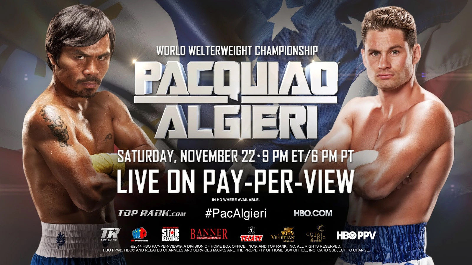 Manny Pacquiao vs. Chris Algieri Background