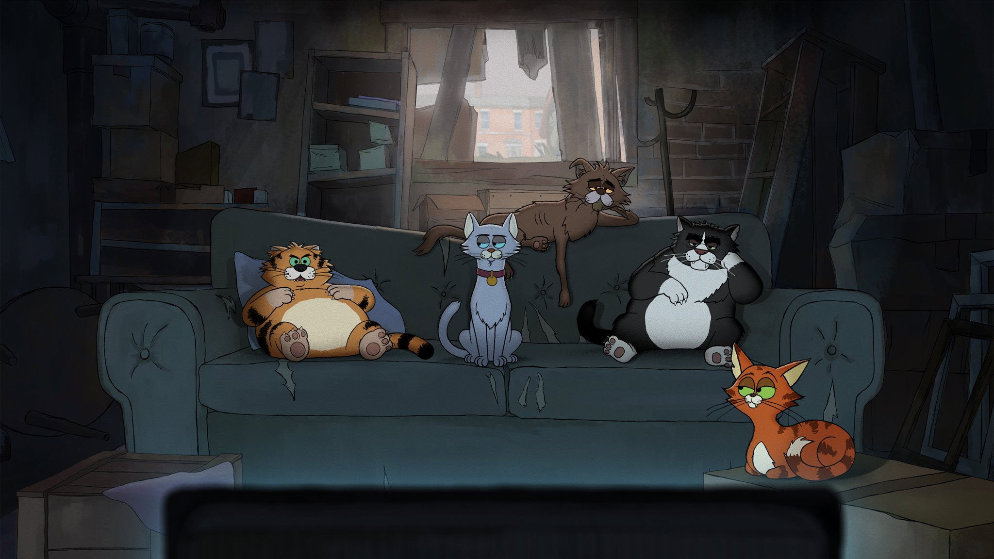 Ricky Gervais Alley Cats Background
