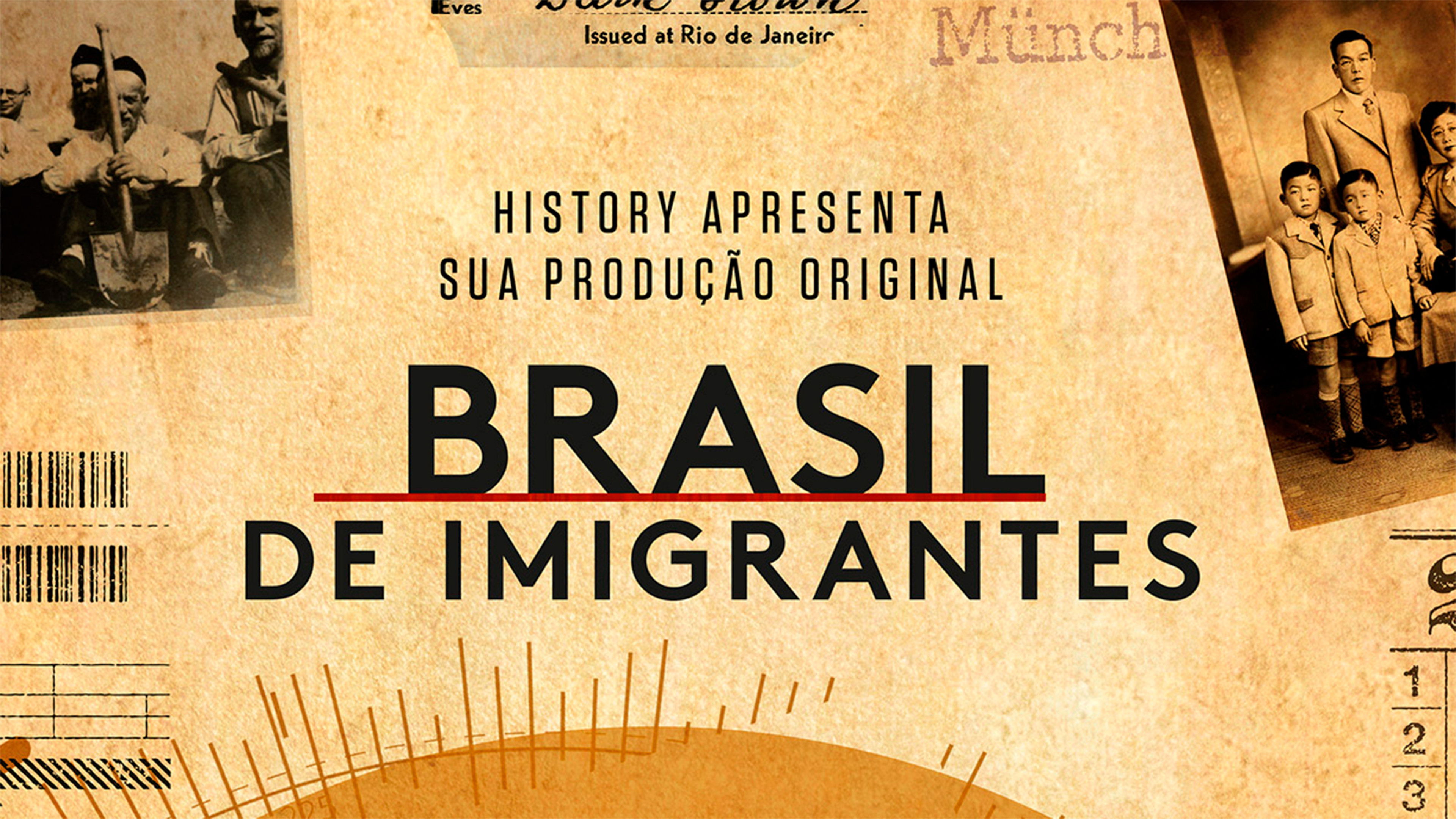 Brasil de Imigrantes Background