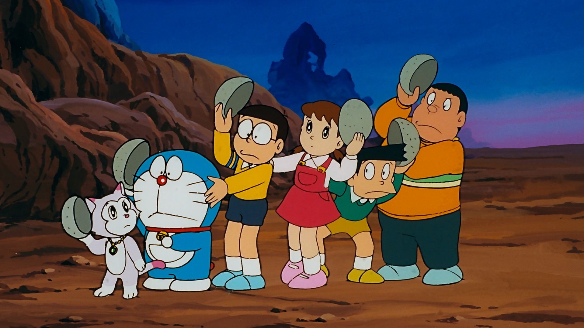 Doraemon: Nobita's Great Adventure in the World of Magic Background