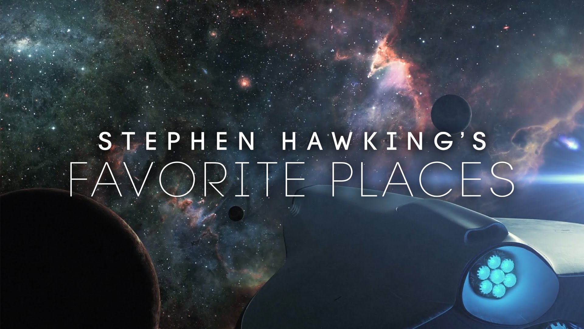 Stephen Hawking's Favorite Places Background