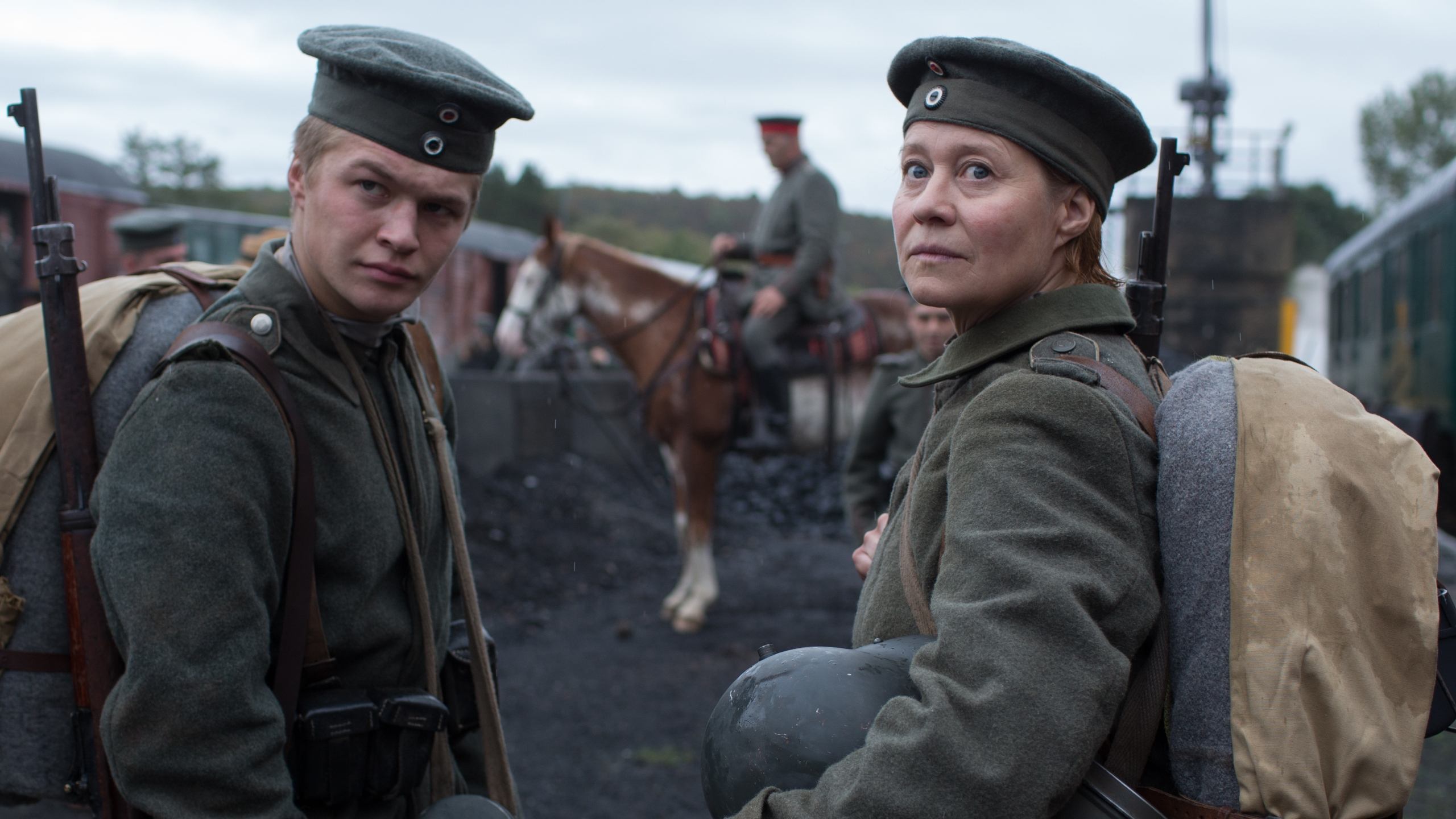 Mother at War Background