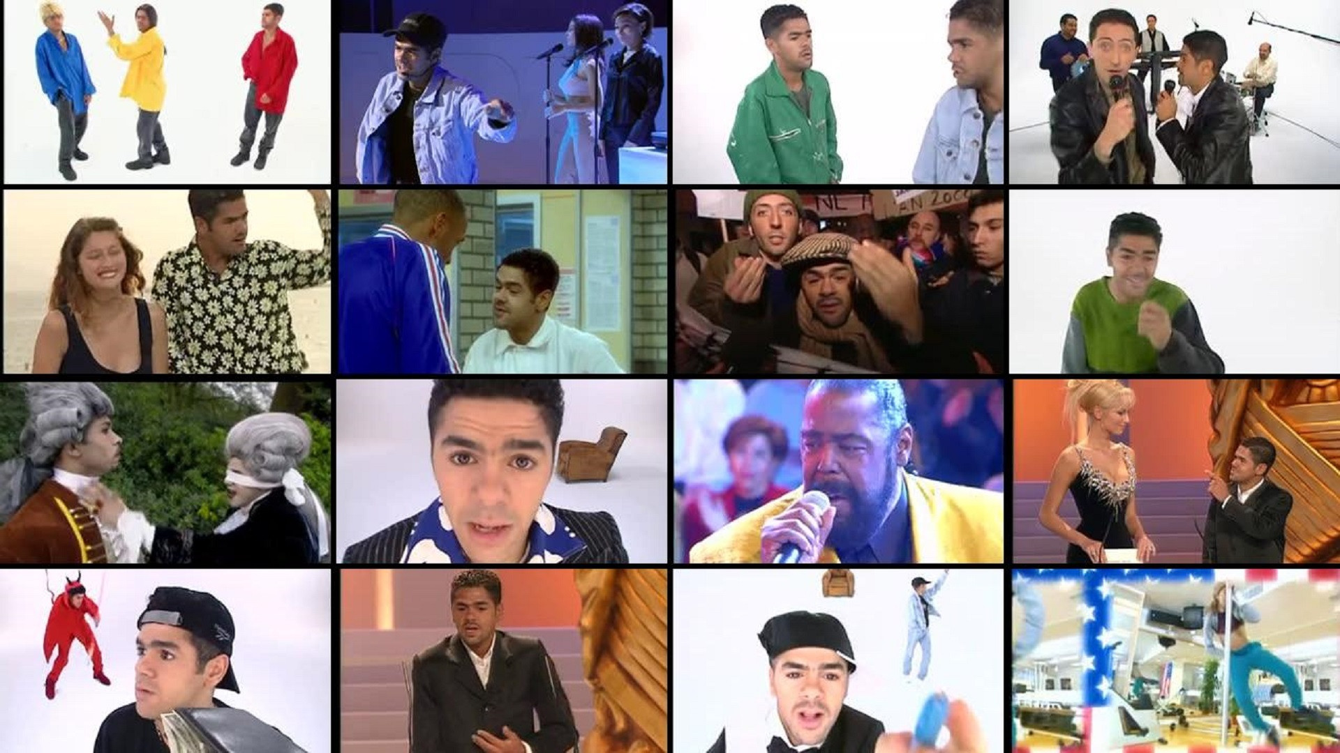 Jamel Debbouze - Le très très bien de Jamel Background