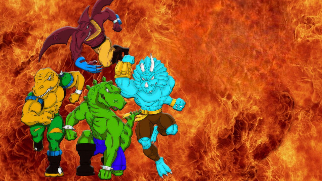 Extreme Dinosaurs Background