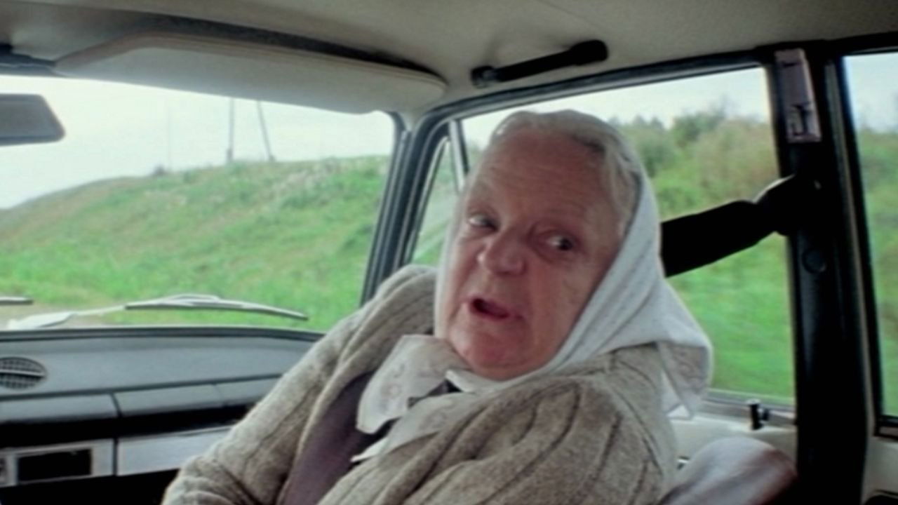 A Limousine the Colour of Midsummer's Eve Background