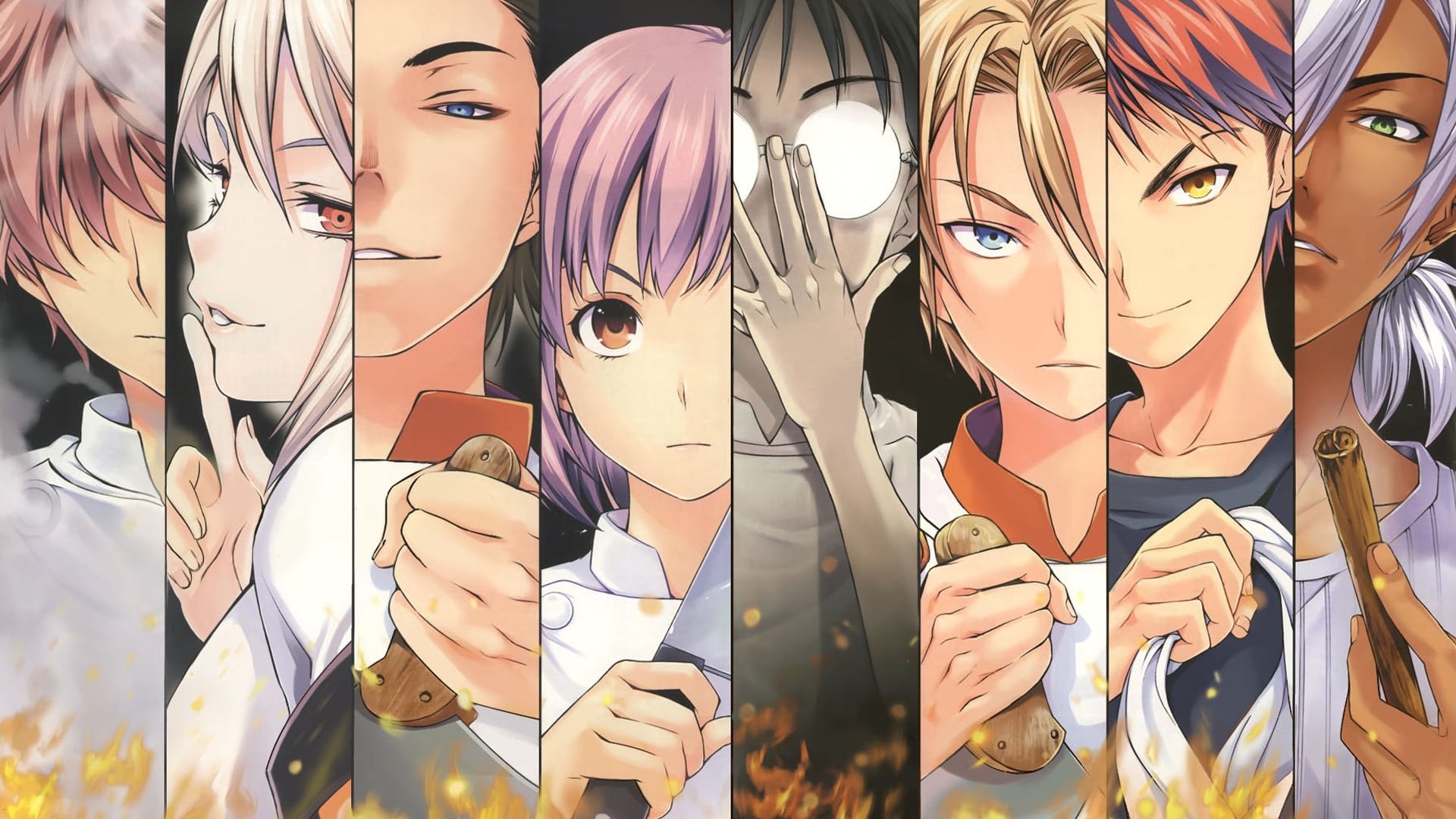 Food Wars! Shokugeki no Soma Background
