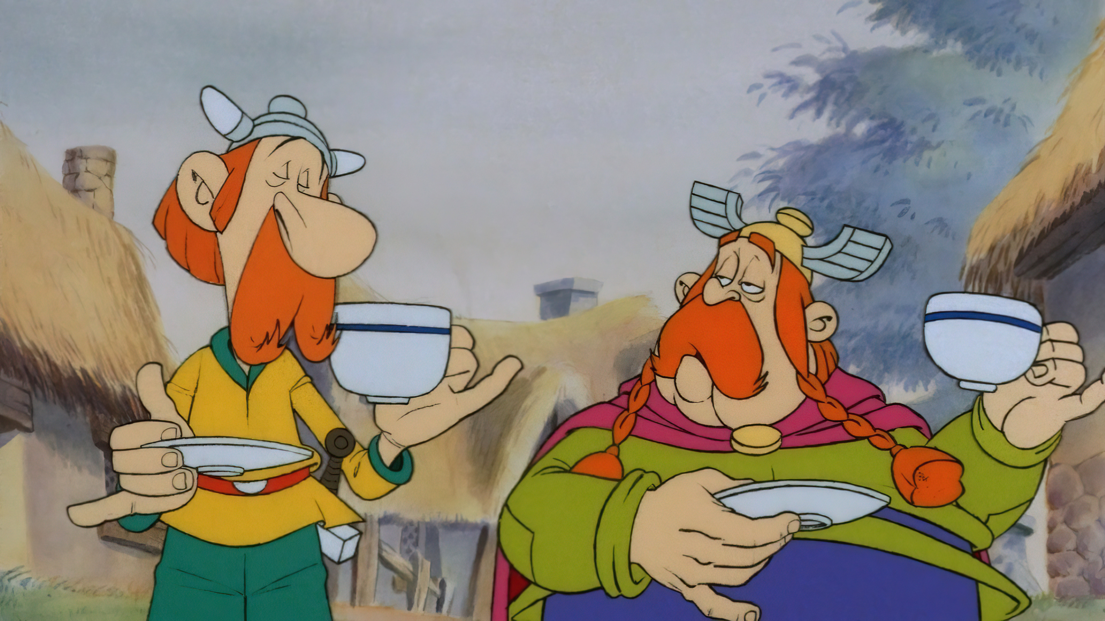 Asterix in Britain Background