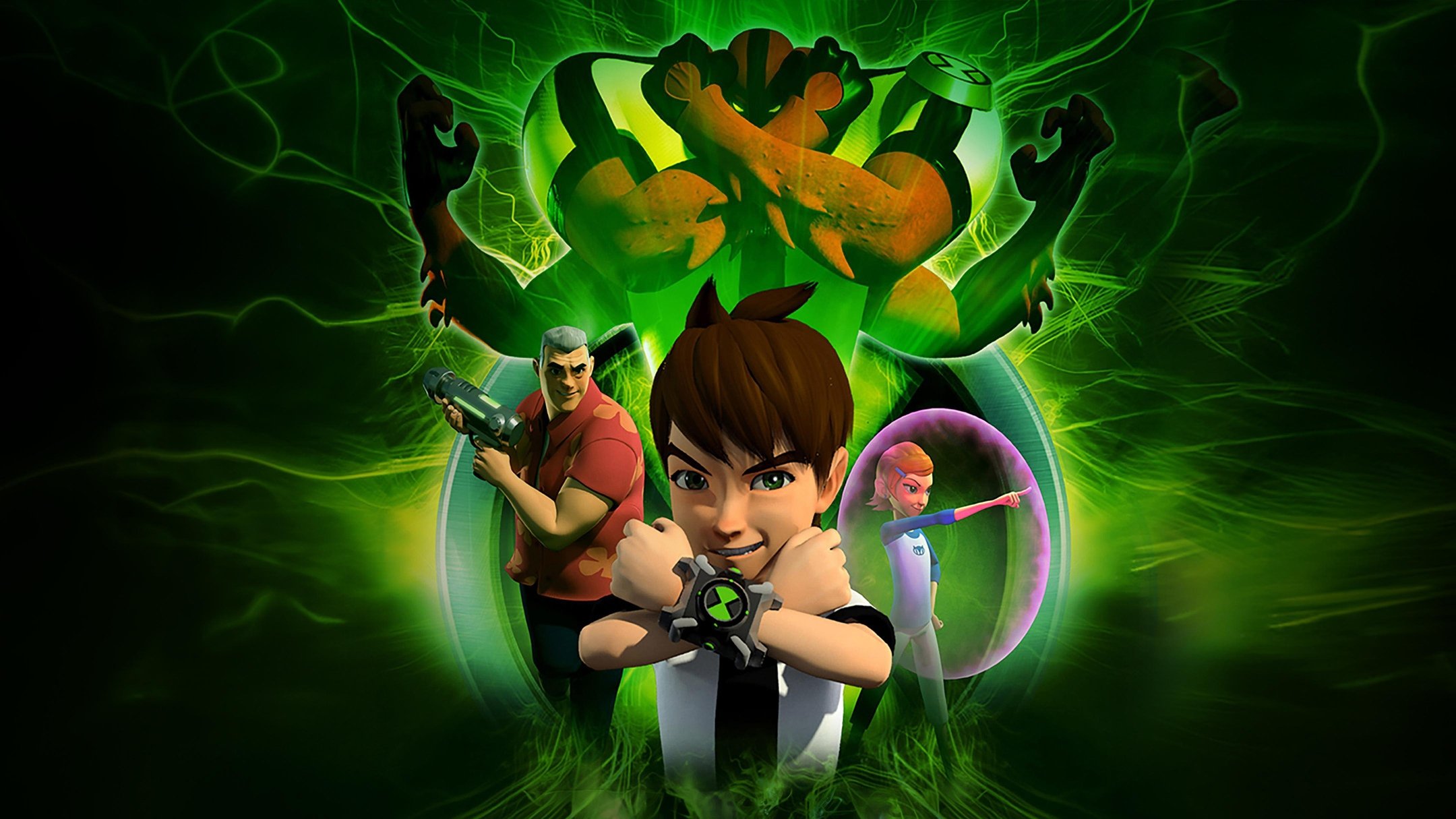 Ben 10: Destroy All Aliens Background