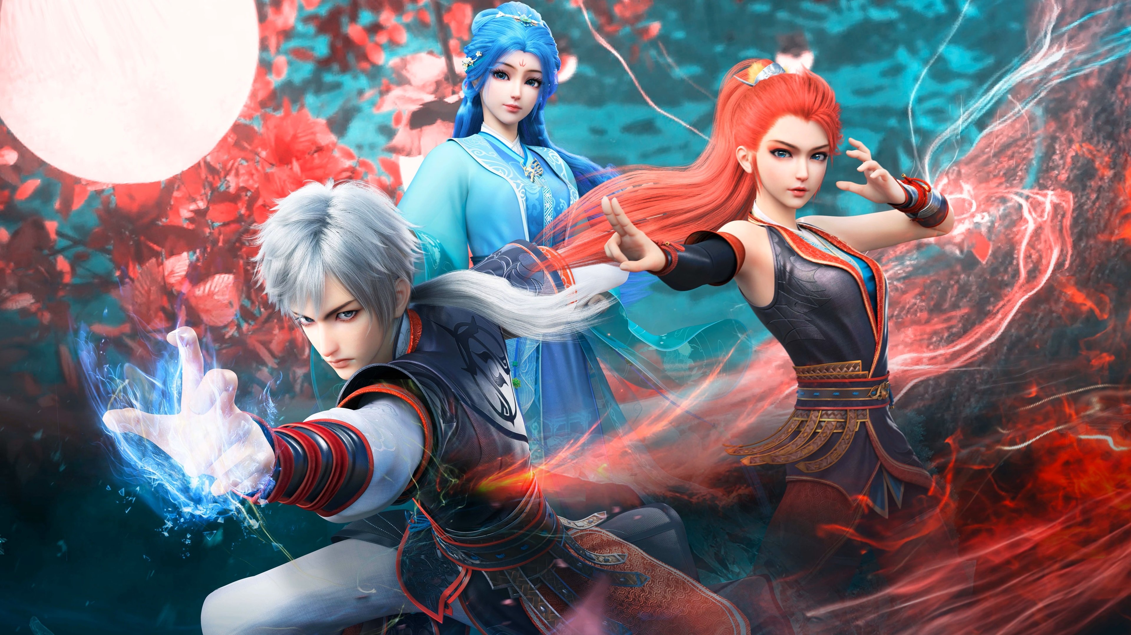 I Am a Great God Background