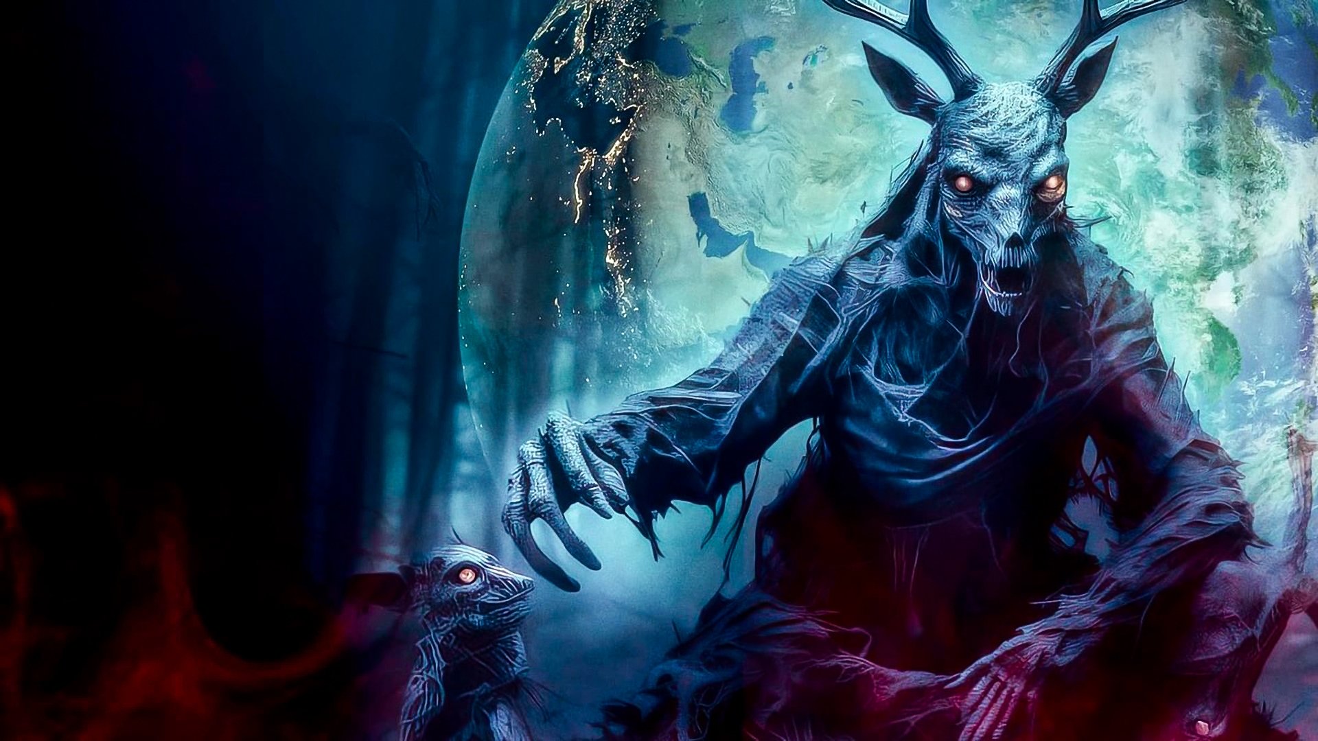 Scariest Monsters in the World Background