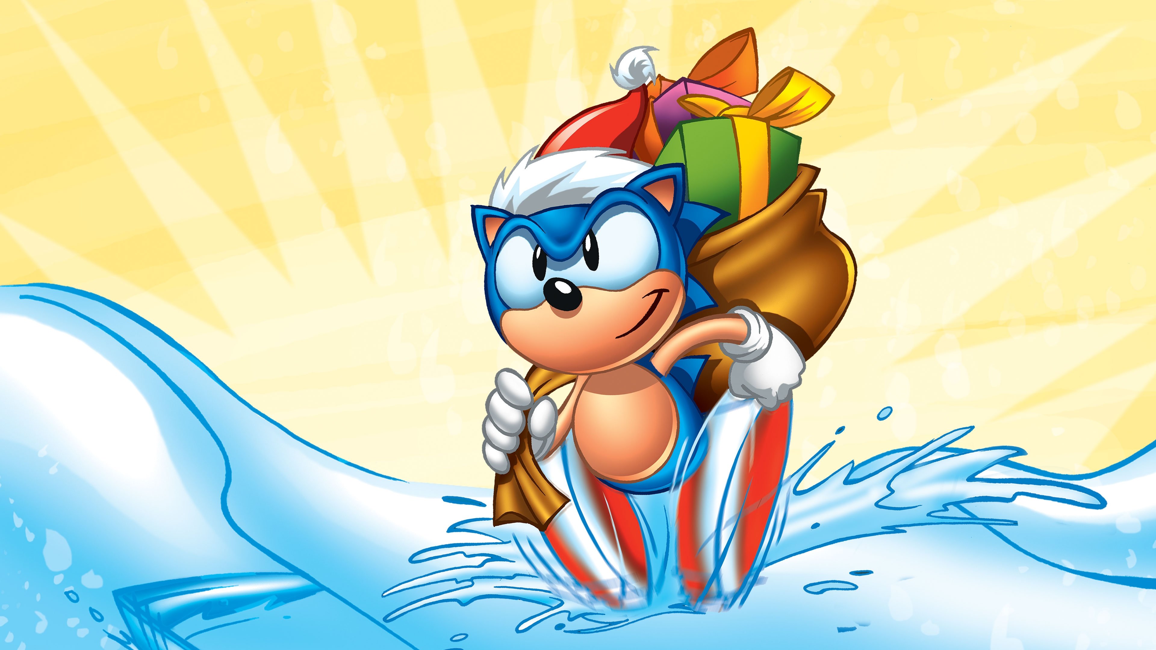 Sonic Christmas Blast Background