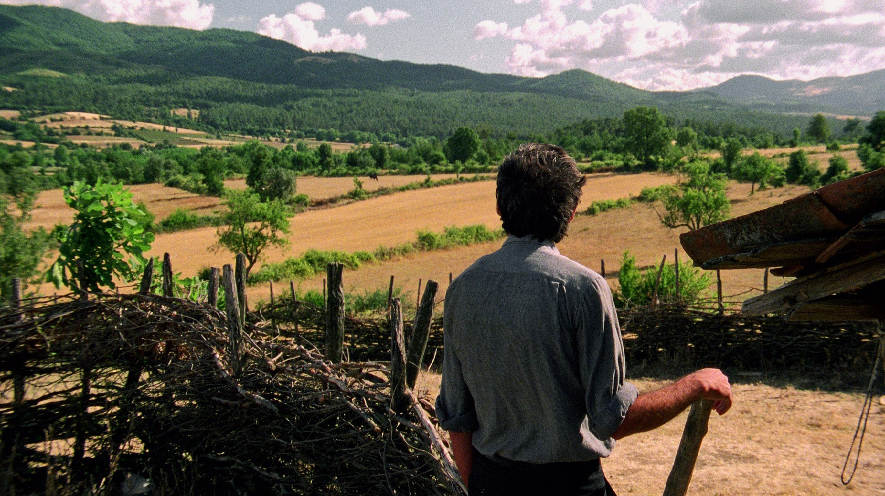 Clouds of May Background