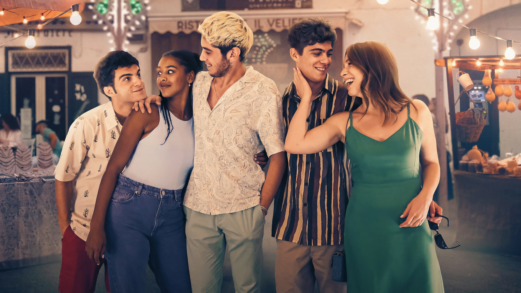 Under the Amalfi Sun Background