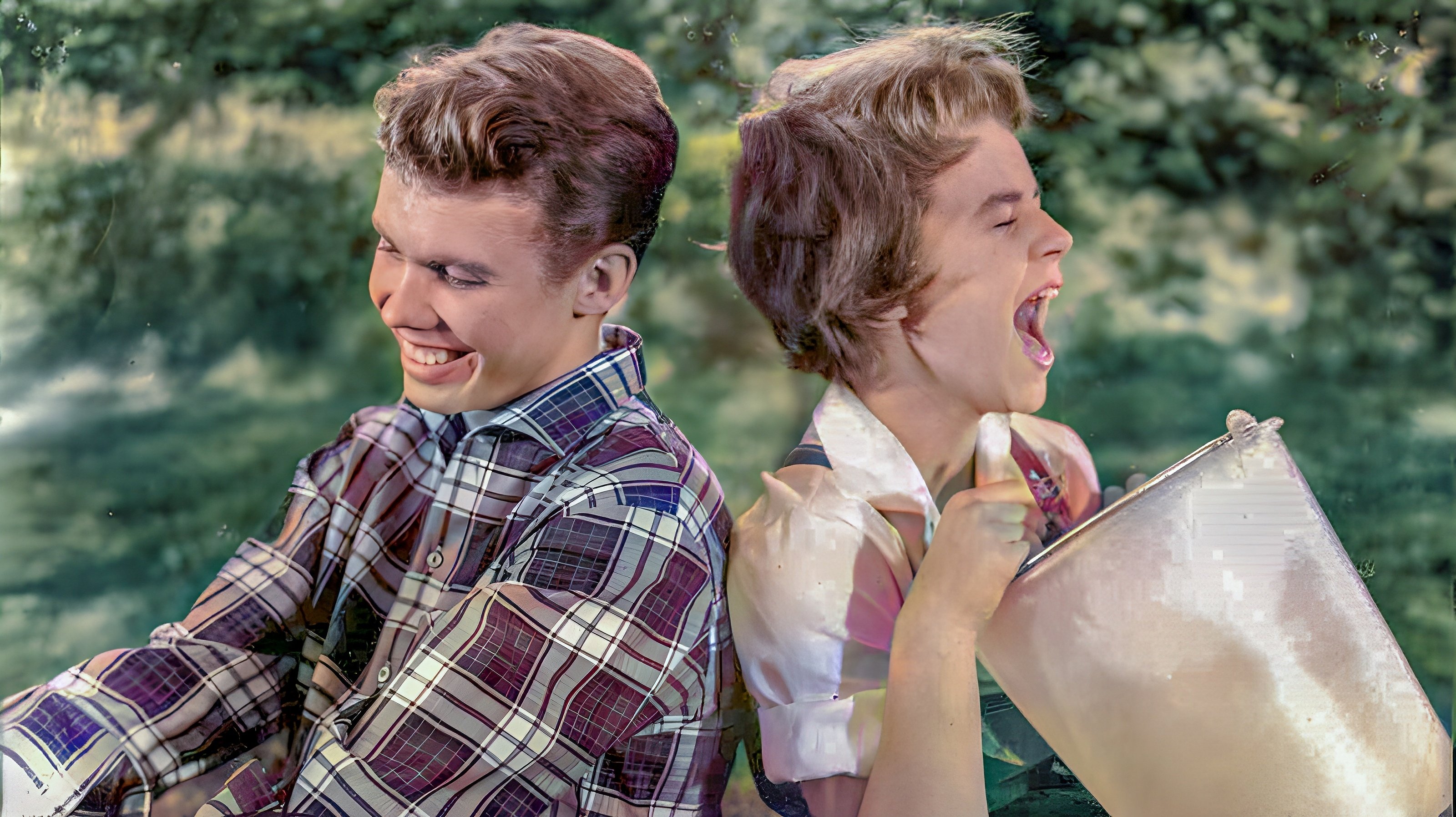 Wenn die Conny mit dem Peter Background