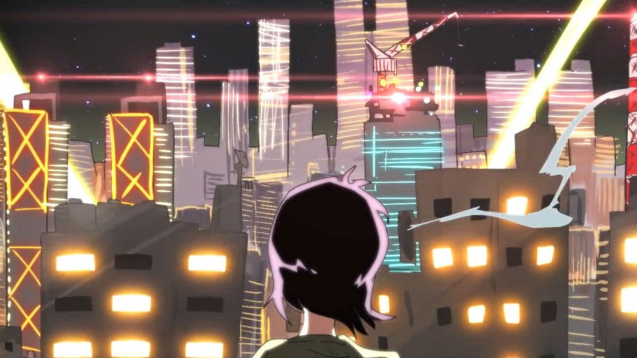 Girl Electric Background