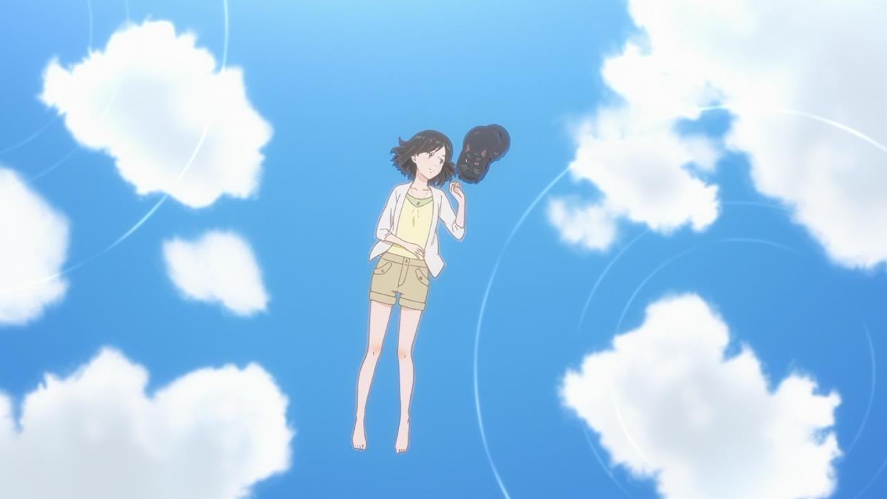 She and Her Cat: Everything Flows Background