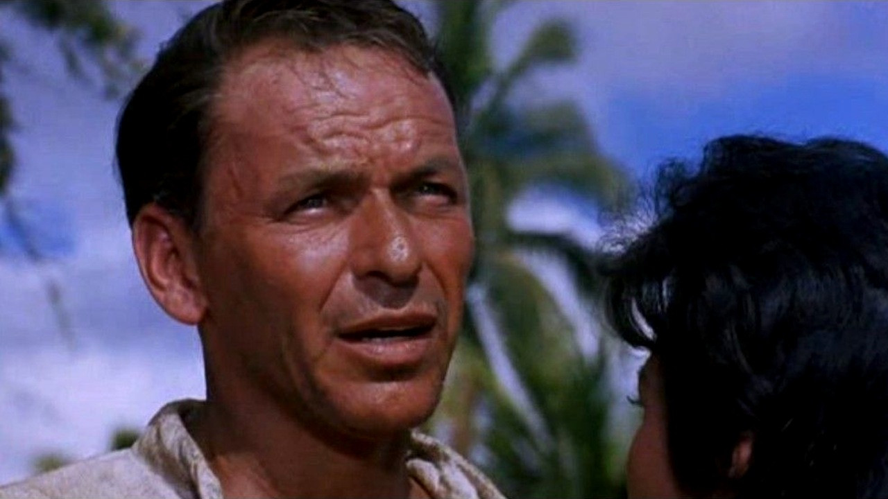 The Devil at 4 O'Clock Background