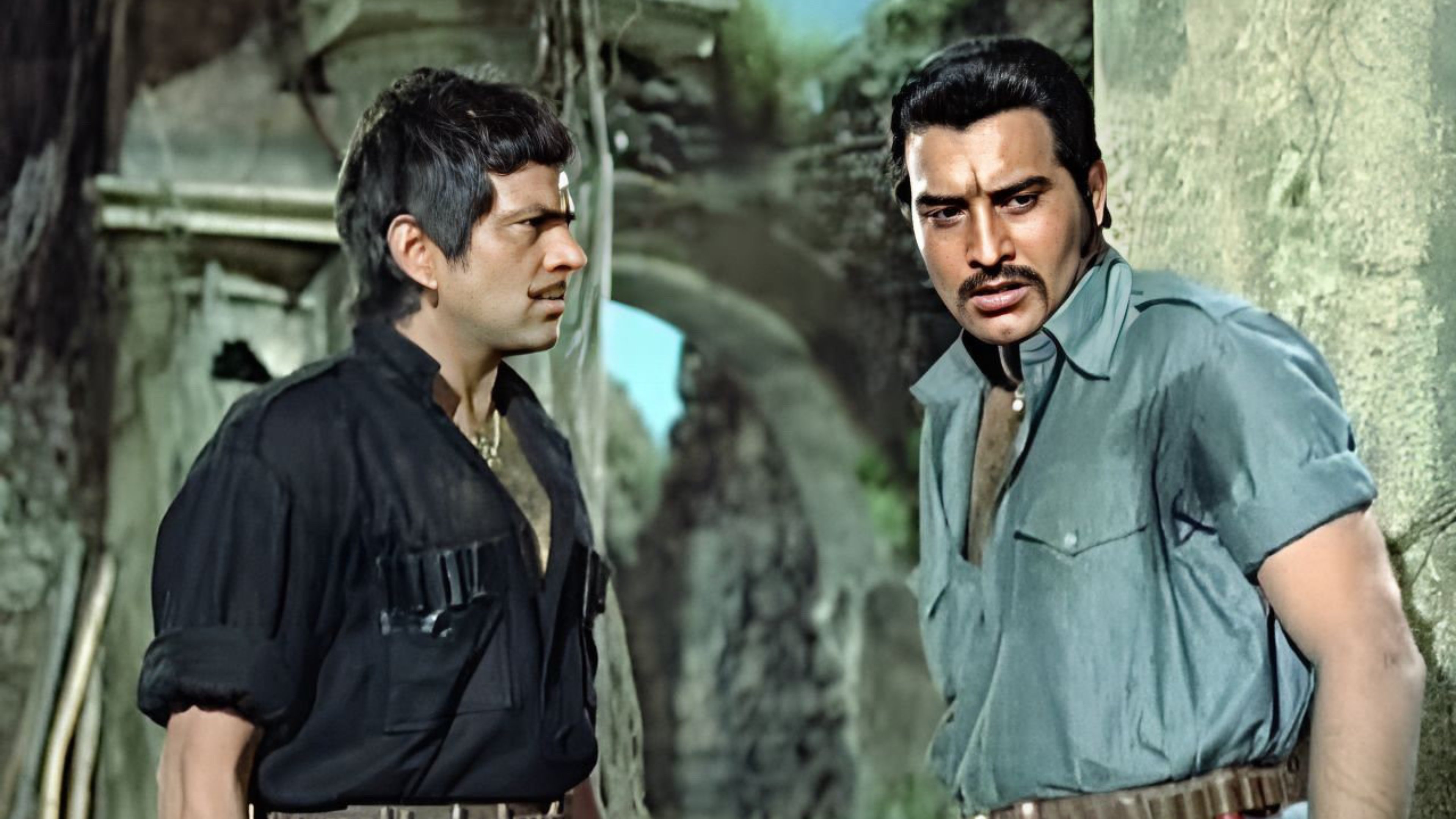 Mera Gaon Mera Desh Background