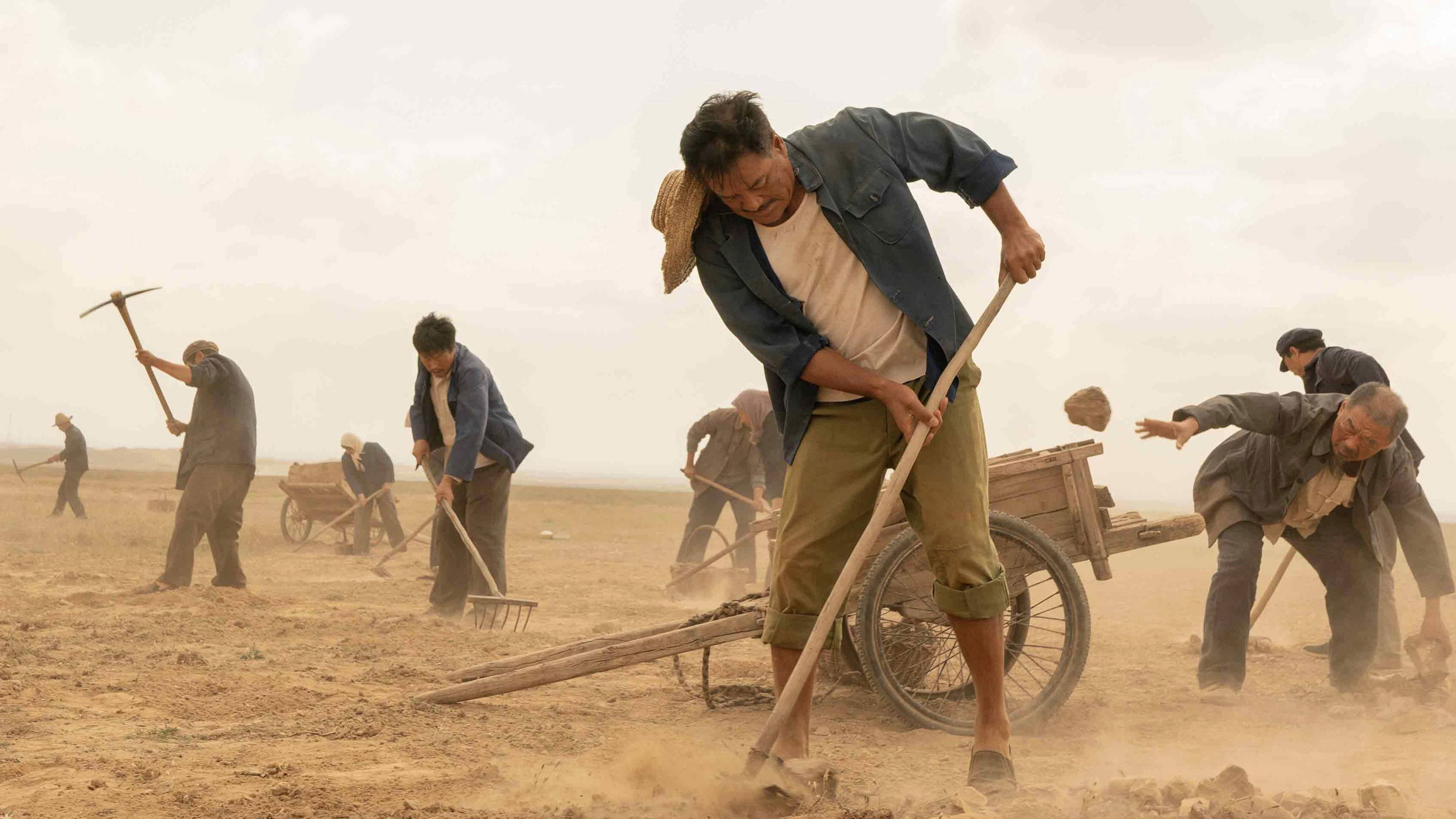 Minning Town Background