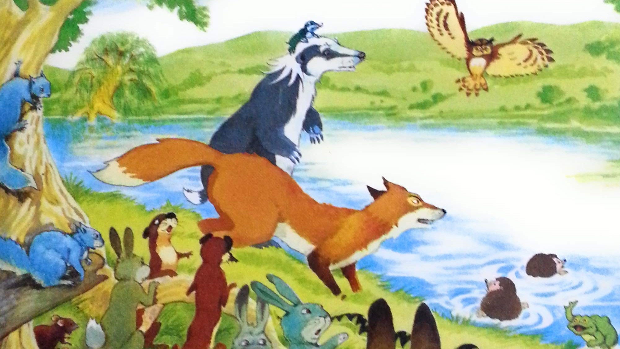 The Animals of Farthing Wood: On to White Deer Park Background