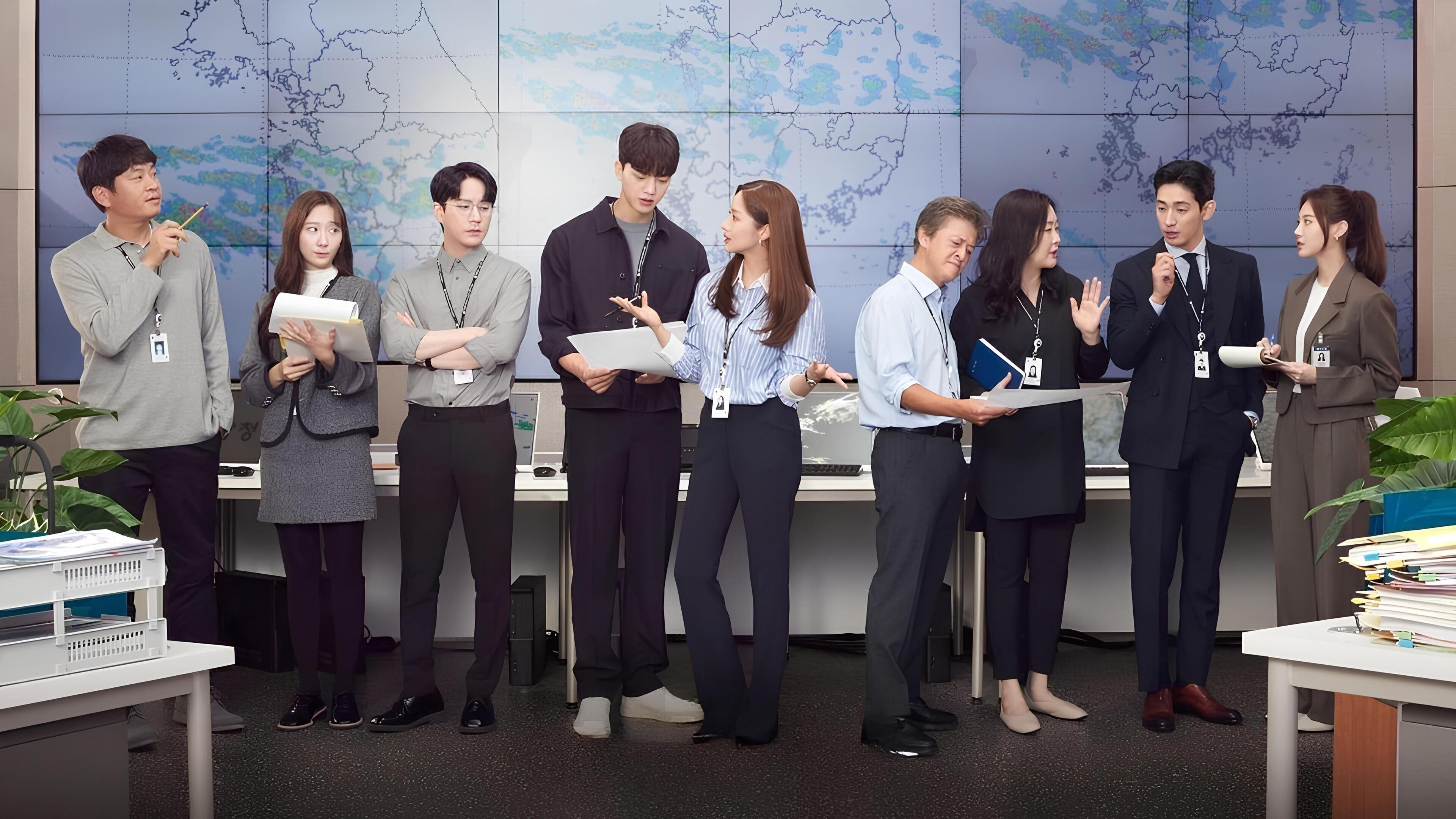 Forecasting Love and Weather Background