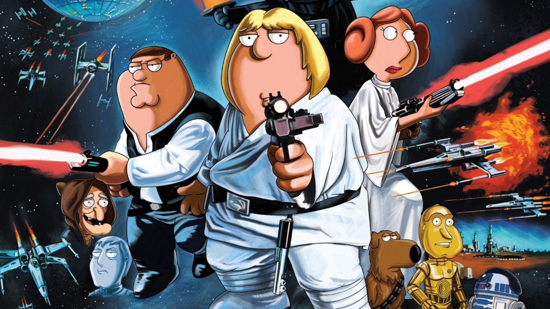 Family Guy Presents: Blue Harvest Background
