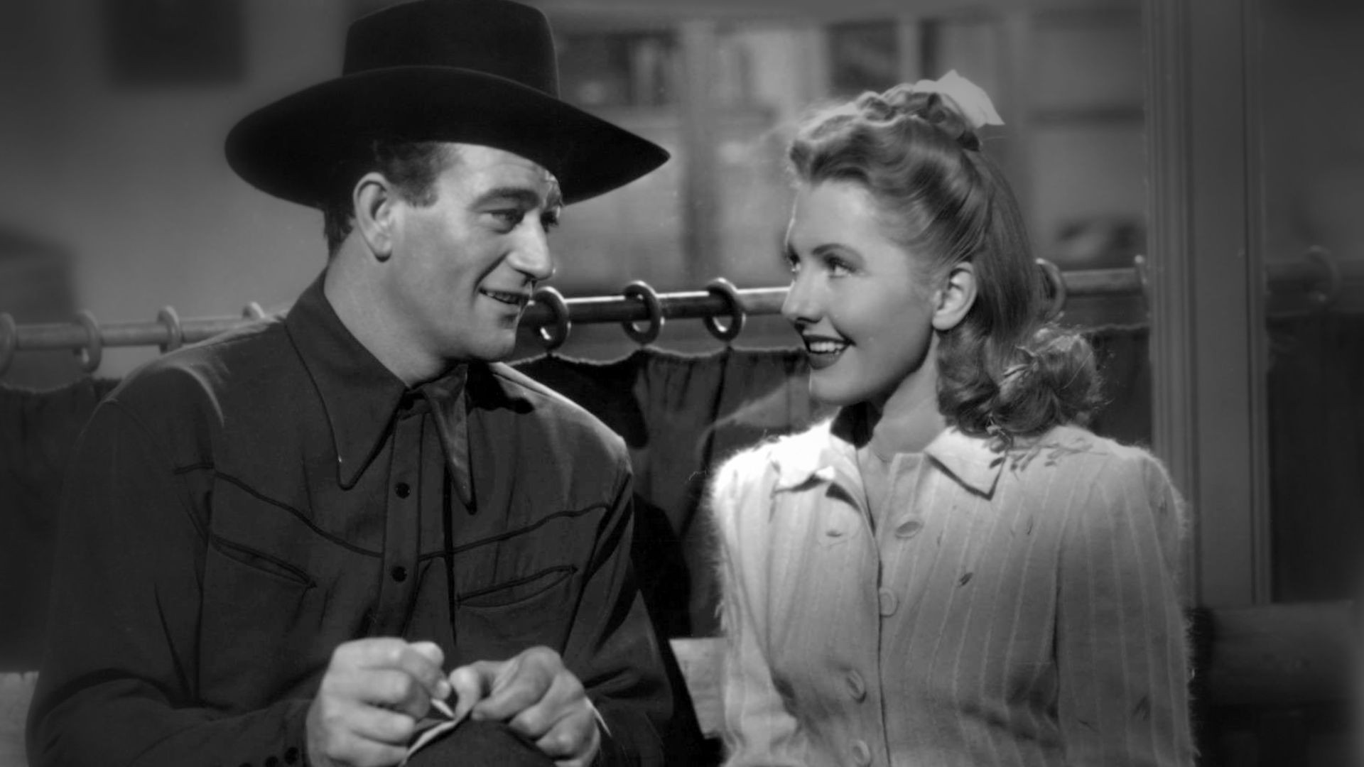 A Lady Takes a Chance Background