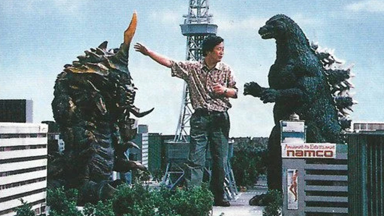Making of Godzilla vs. Mothra Background