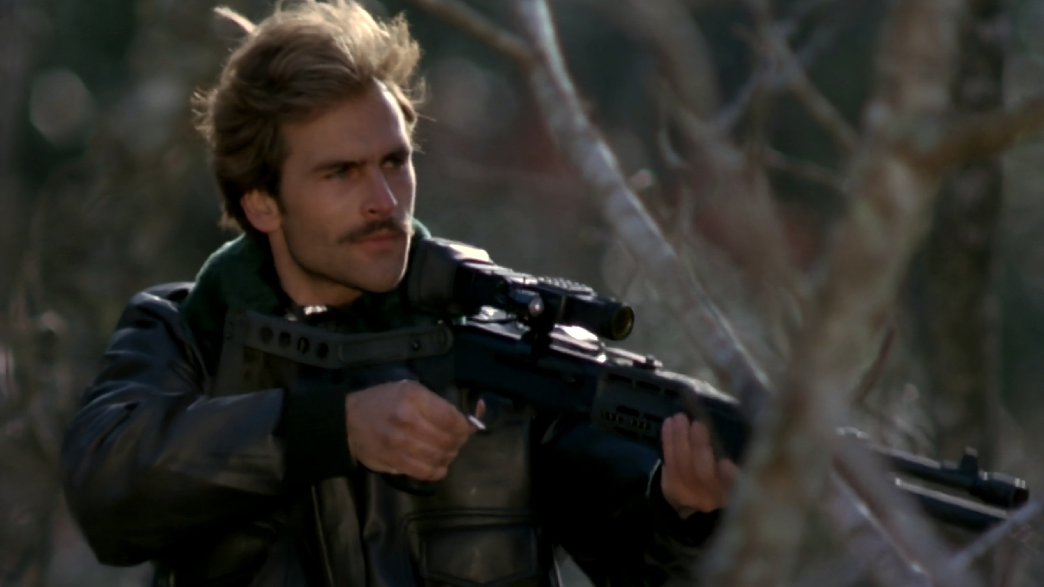 Blastfighter Background