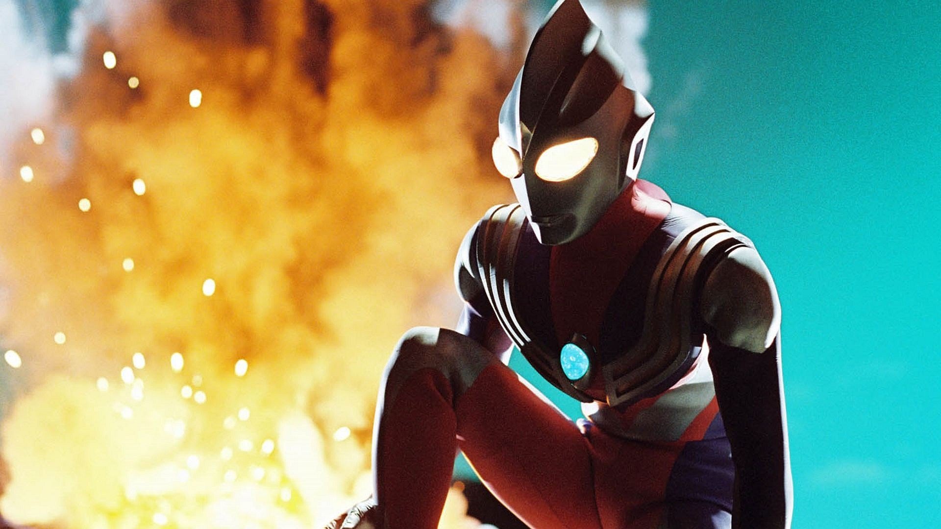 Ultraman Tiga Gaiden: Revival of the Ancient Giant Background