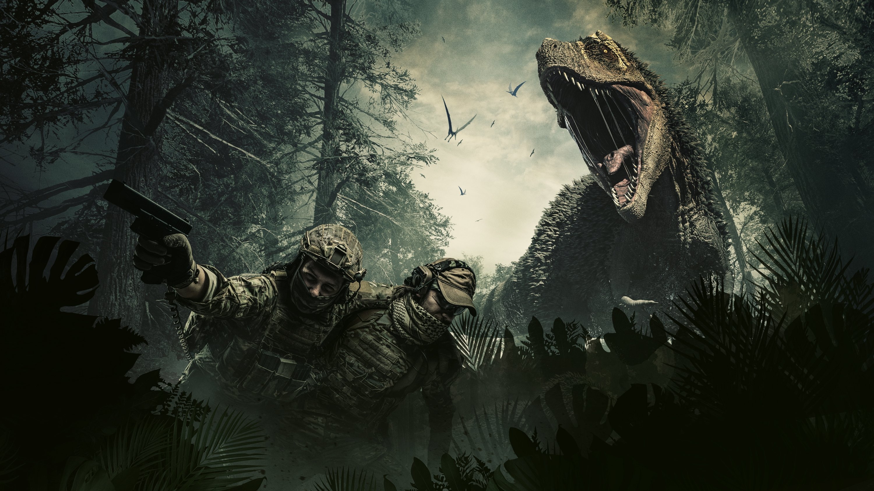 Jurassic Hunt Background