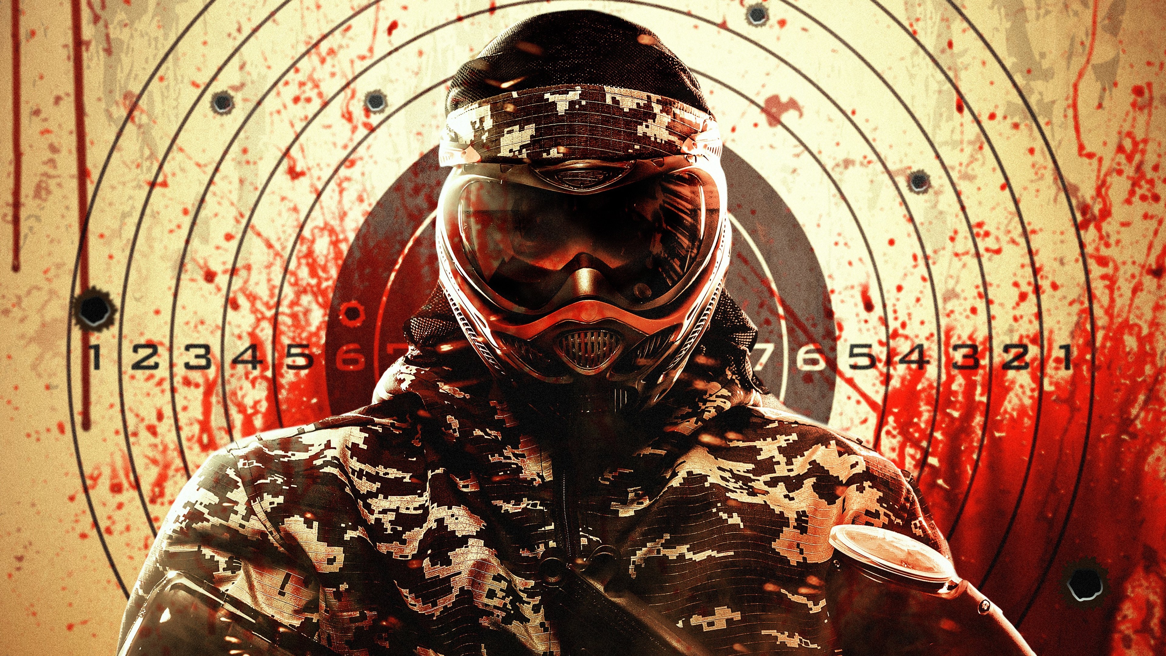 Paintball Massacre Background