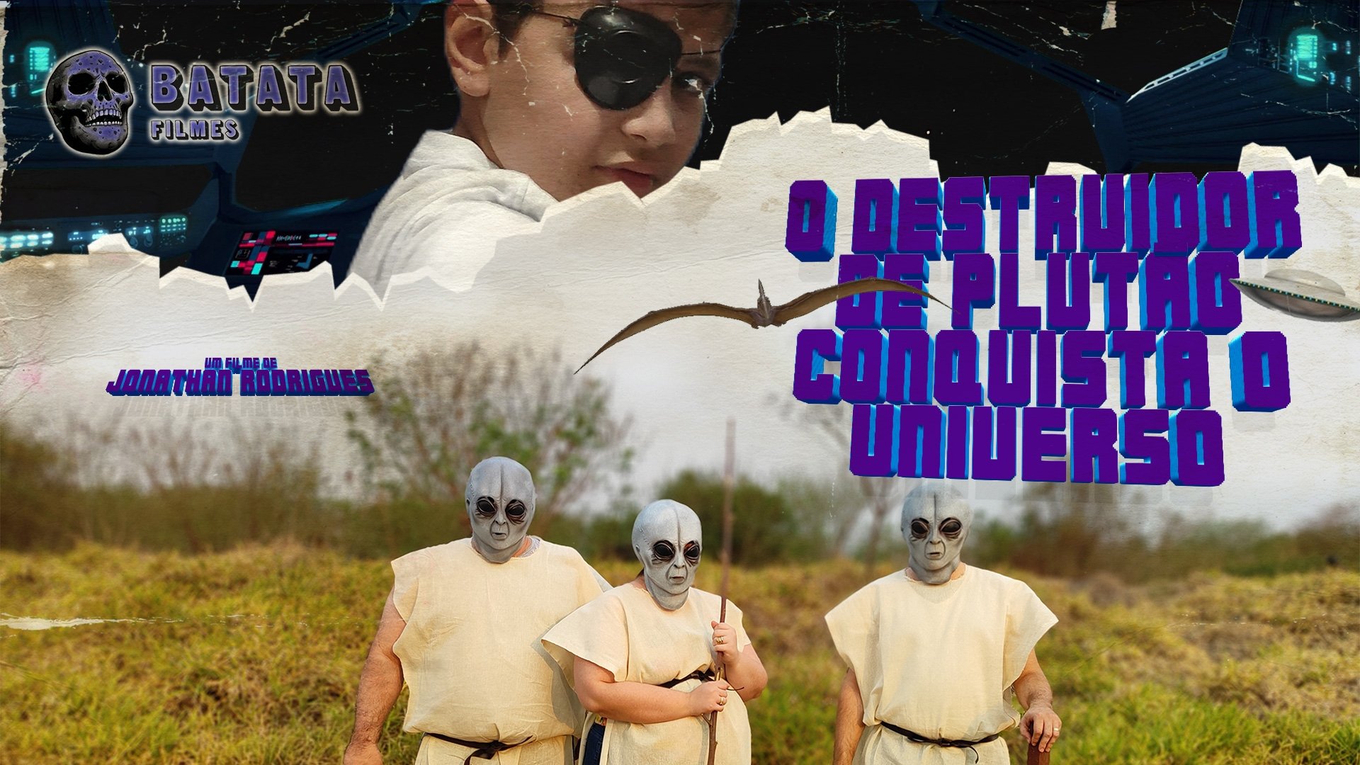 The Destroyer of Pluto Conquers the Universe Background