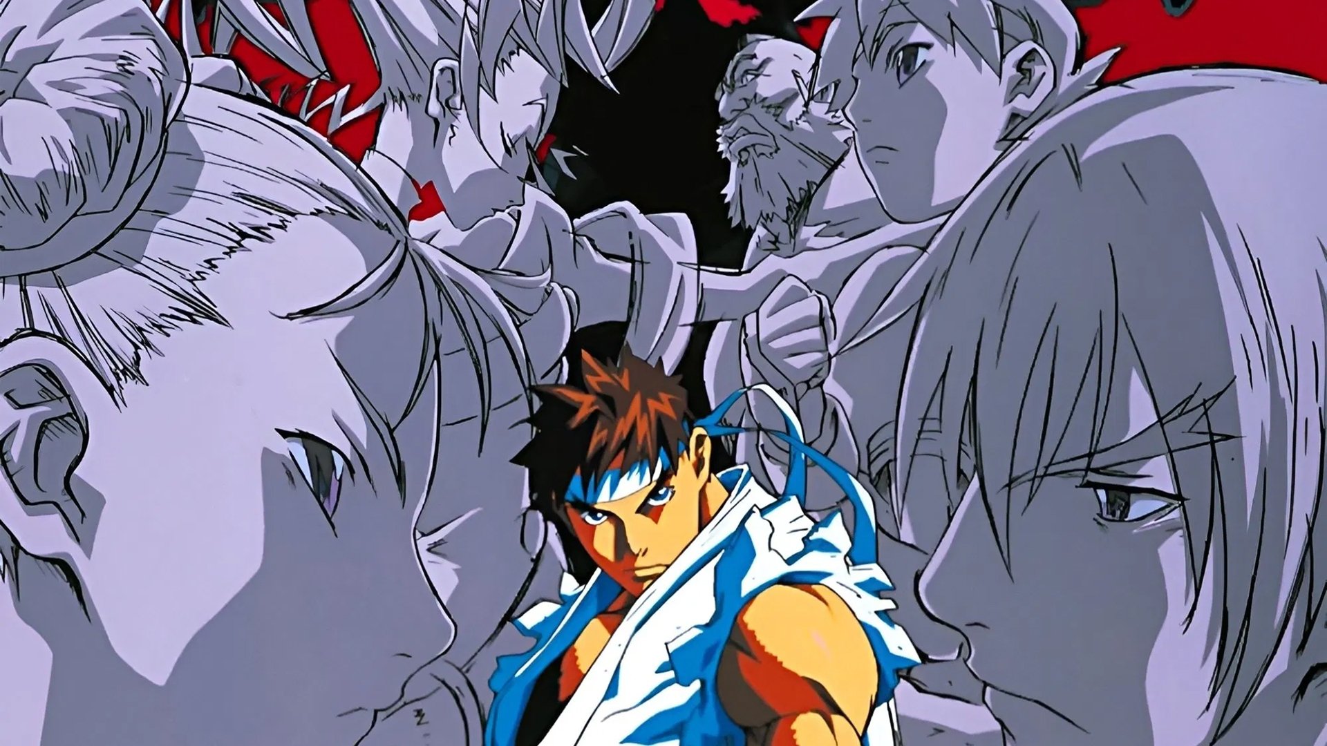 Street Fighter Alpha: The Movie Background