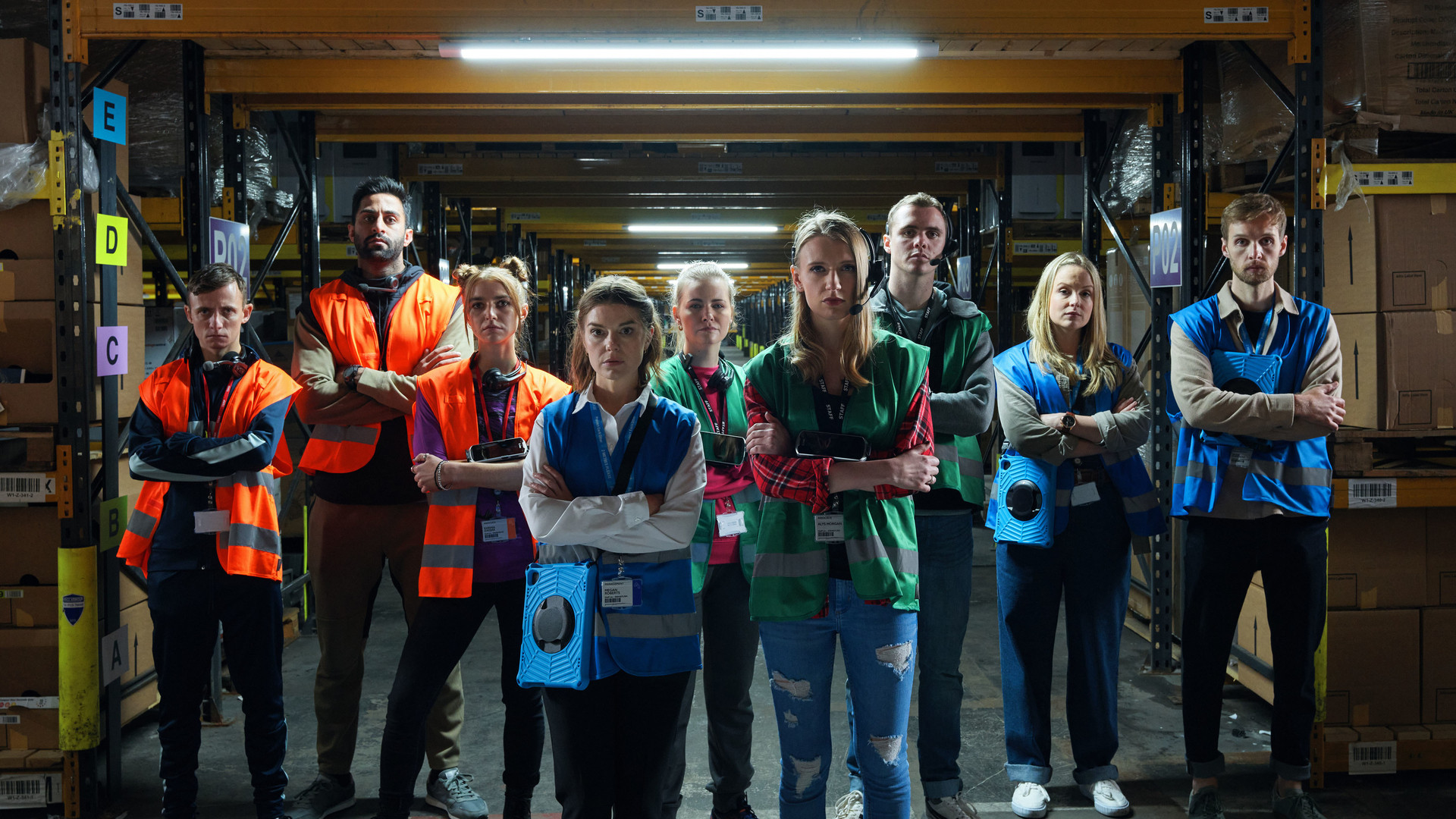 Life and Death in the Warehouse Background