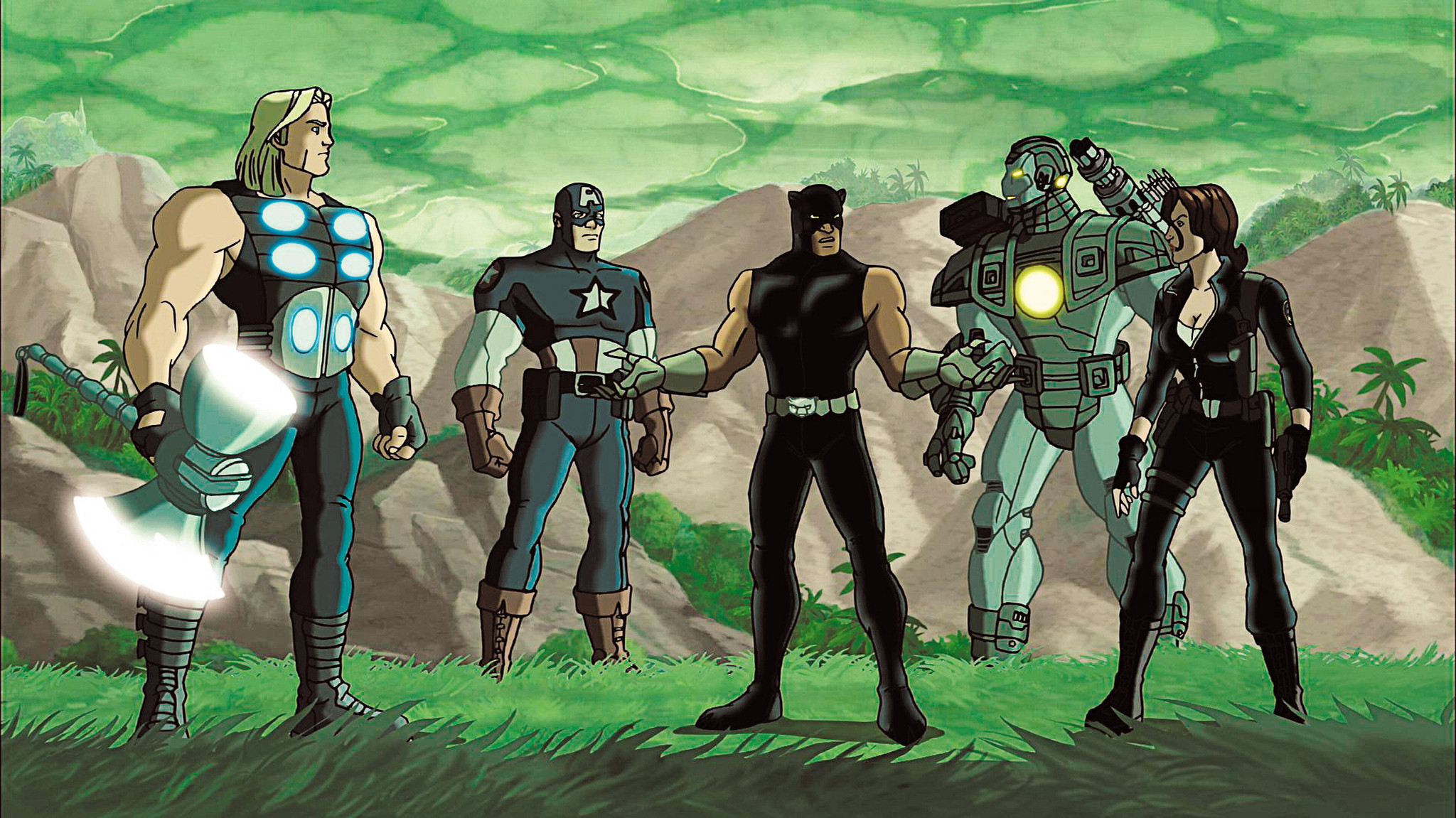 Ultimate Avengers 2 Background
