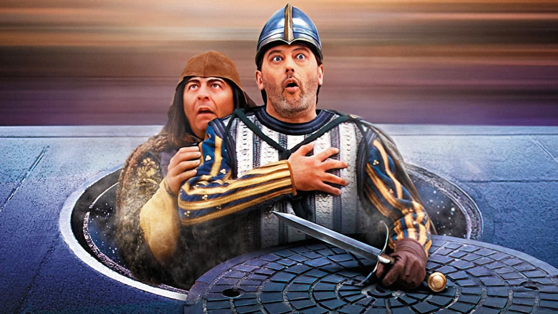 Just Visiting Background