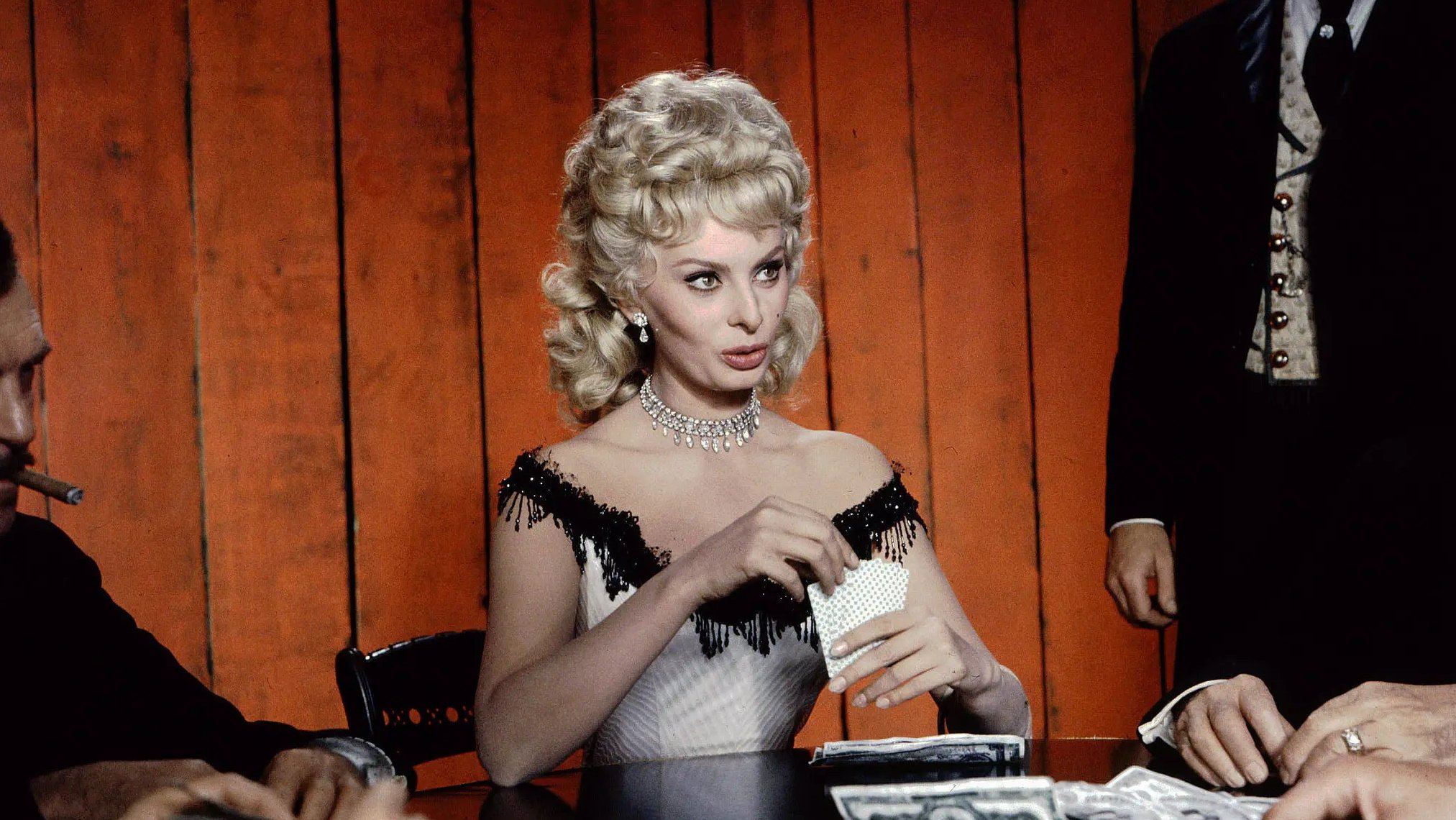 Heller in Pink Tights Background