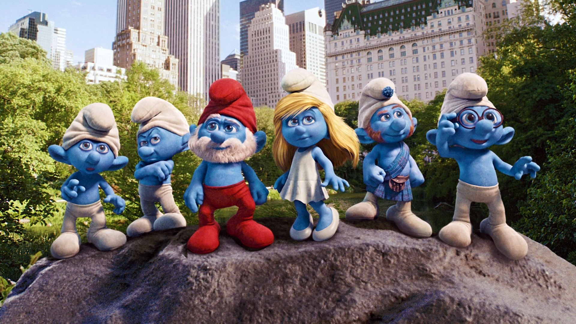 The Smurfs Background