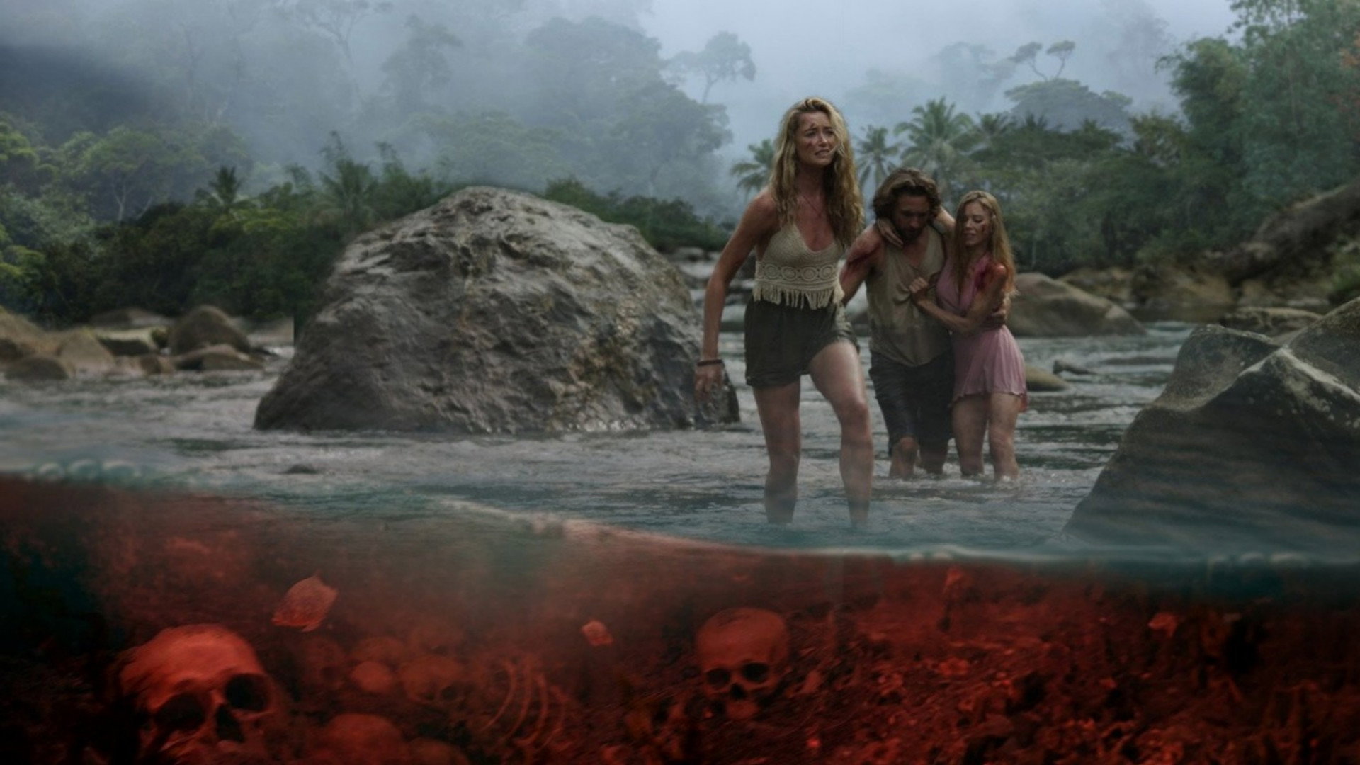 River of Blood Background