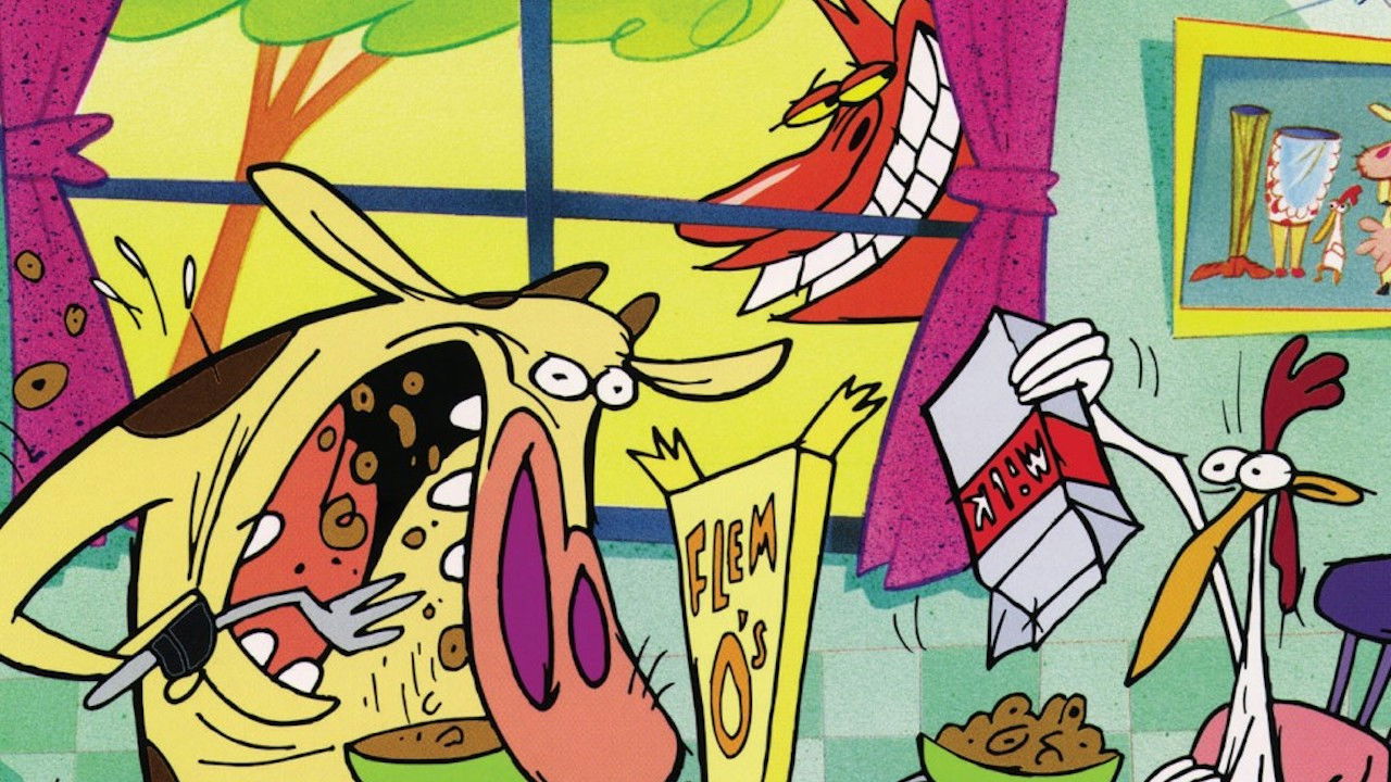 Cow and Chicken Background