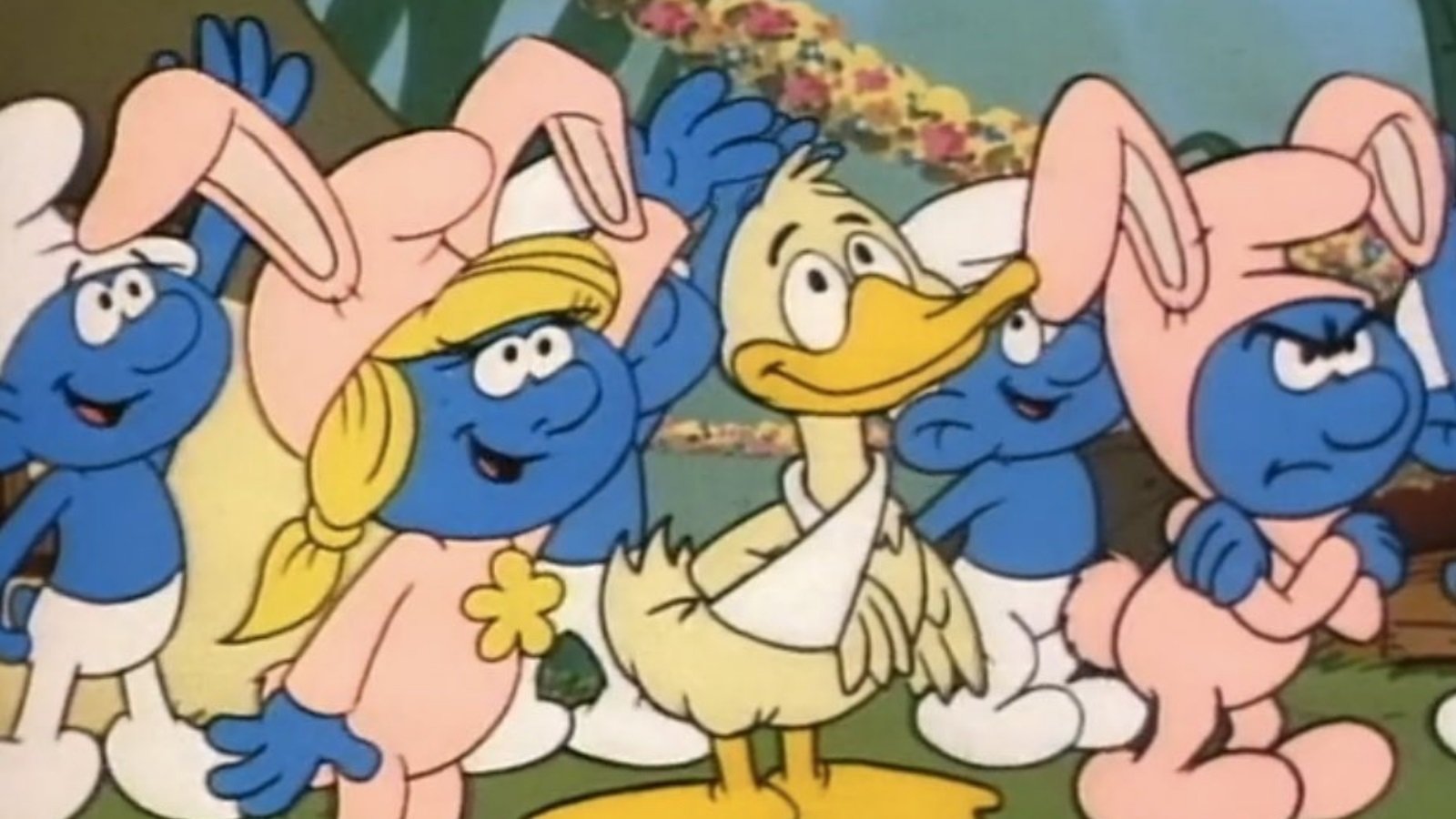 The Smurfs Springtime Special Background