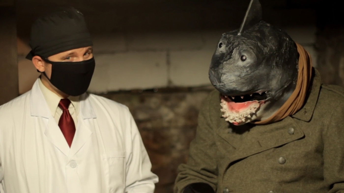 Post Apocalyptic Commando Shark Background