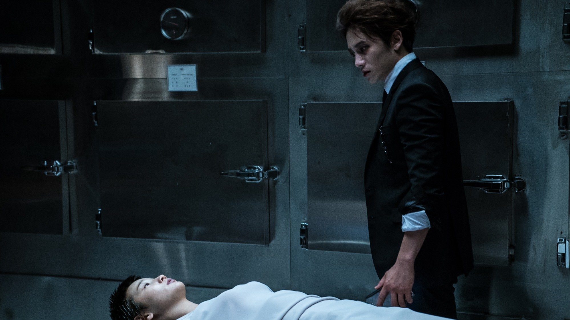 The Vampire Lives Next Door to Us Background