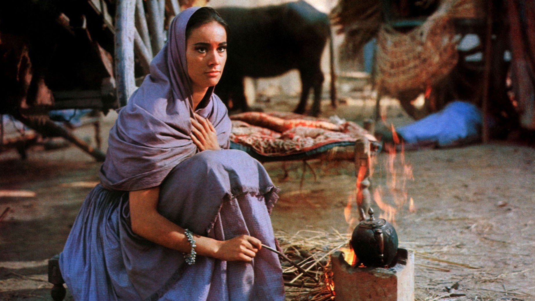 The Mystery of the Indian Temple Background