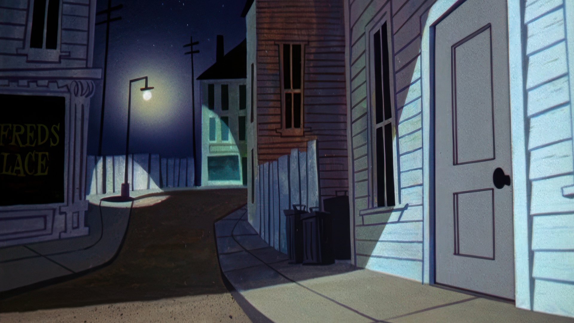 The Last Hungry Cat Background