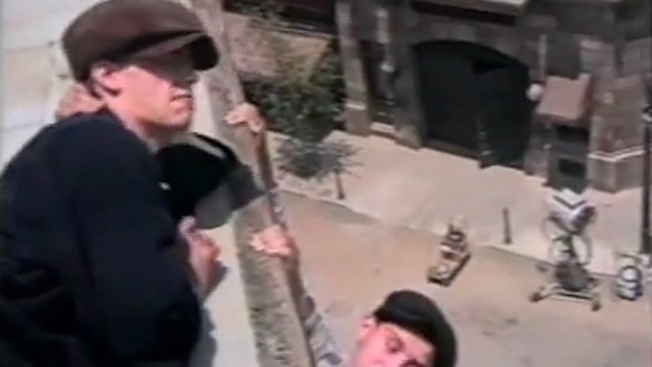 Blood Drips Heavily on Newsie Square Background