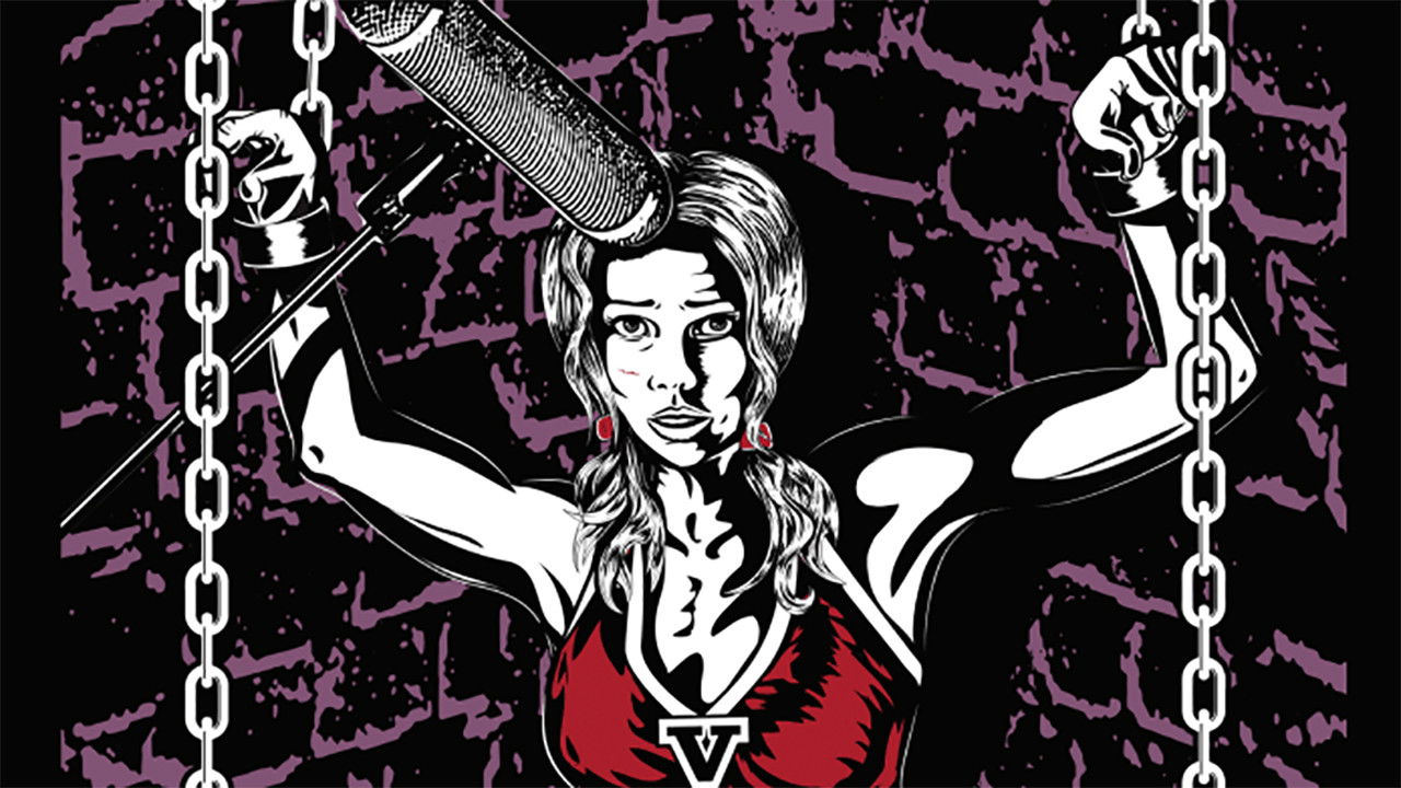 Virgin Cheerleaders in Chains Background