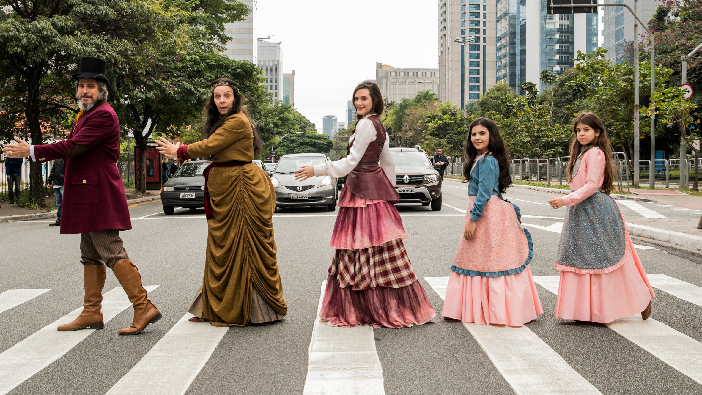 Crashing Into the Future Background